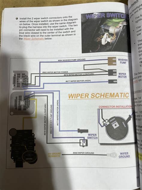 68 chevelle wiper motor wiring diagram 