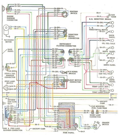 70 C10 Engine Wiring Diagram