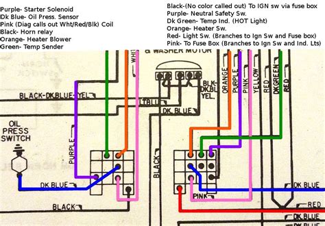 70 Chevelle Wiring Harness Junction Block Diagram