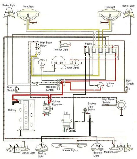 71 Volkswagen Ignition Switch Wiring Diagram