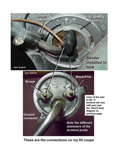 72 Nova Fuel Sending Unit Wiring Diagram