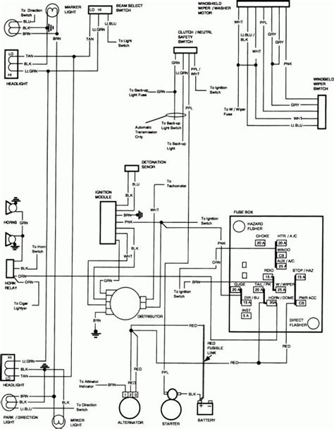 75 Chevy Caprice Wiring Diagram Schematic