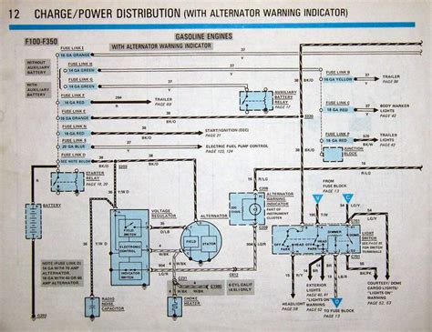 76 Ford Bronco Alternator Wiring Diagram