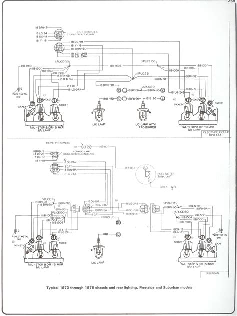 76 gmc tail light wiring 