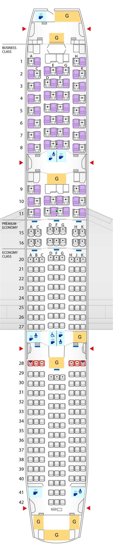 787 9 Dreamliner Seating Chart