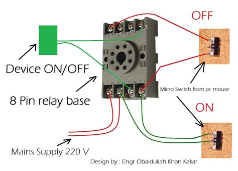 8 Pin Relay Socket Diagram Wiring Schematic