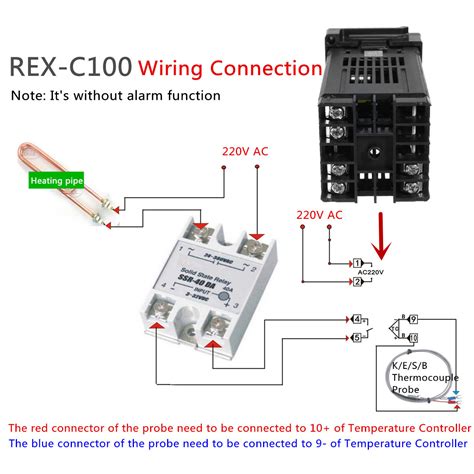 8 Pin Temperature Controller Wiring Diagram