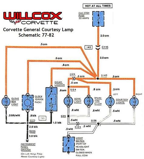 82 Corvette Tail Light Wiring Diagram