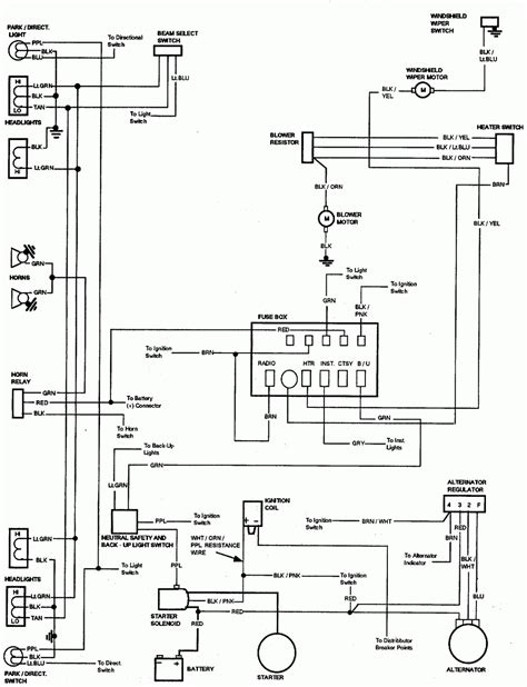 84 Chevy Power Window Wiring Diagram