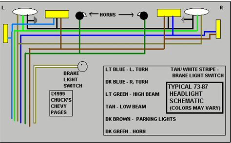 84 Silverado Tail Light Wiring Diagram