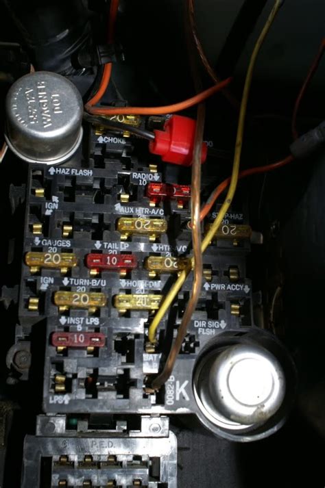 84 chevy fuse box 