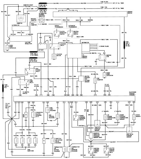 84 f150 5l wiring diagram 