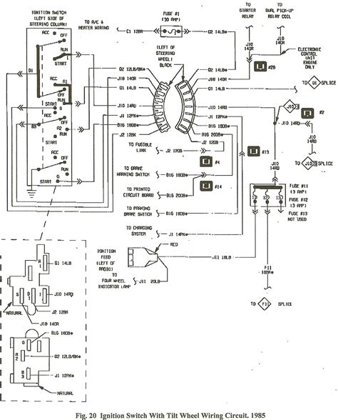 85 dodge ram ignition wiring 