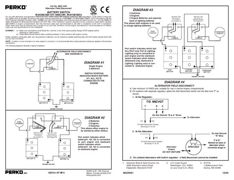 8505 Perko Wiring Diagram