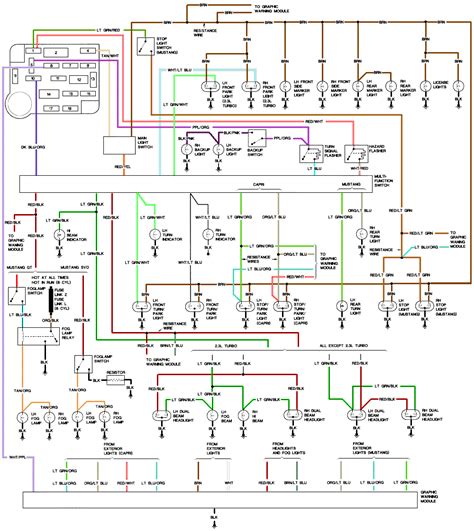 86 Mustang Wiring Diagrams