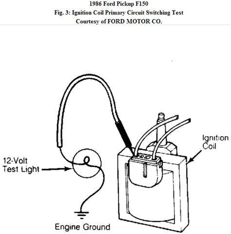 86 ford f 150 ignition coil wiring 