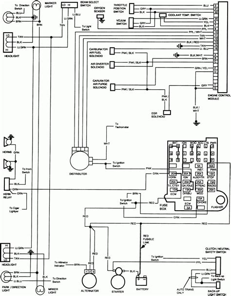 86 gmc pickup wiring diagram 