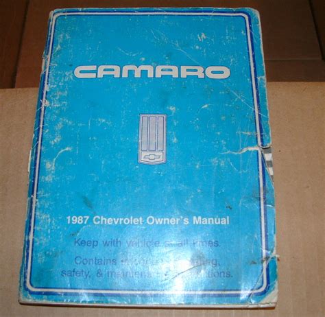 87 Camaro Repair Manual Torrent