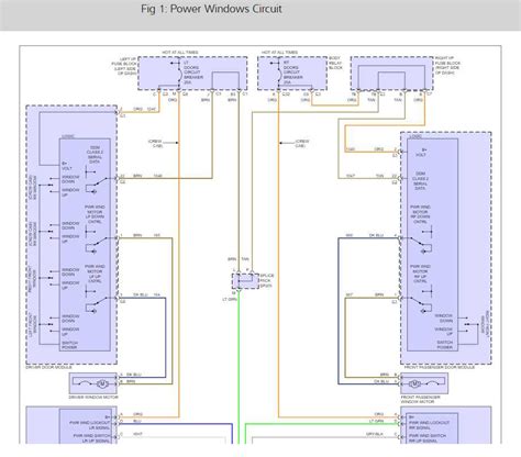 87 Mustang Power Window Wiring Diagram