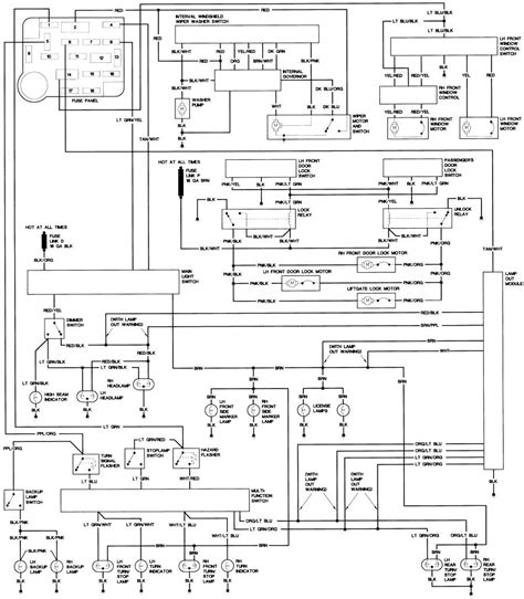 87 bronco 2 wiring diagram 