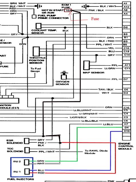 88 chevy truck 5 7l ignition wiring diagram 