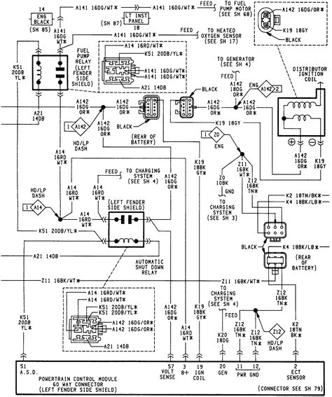 89 Dodge Shadow Wiring Diagram