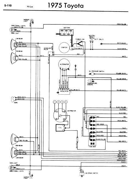 89 Hilux Headlight Wiring Diagram