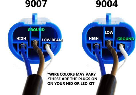 9007 Bulb Wiring Schmatic