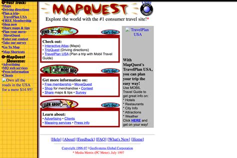 90s Website Template