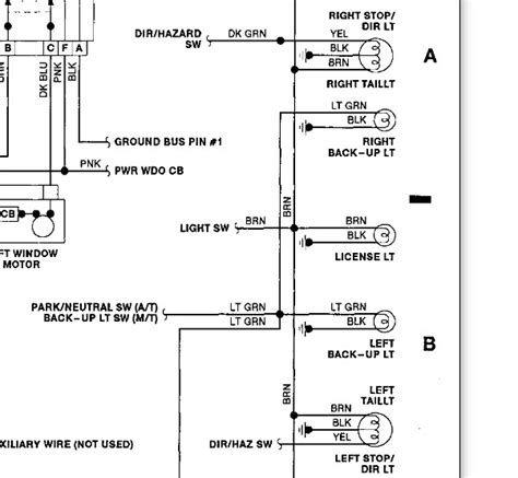91 s10 tail light wiring diagram 