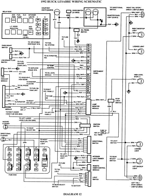 92 Lesabre Wiring Diagram