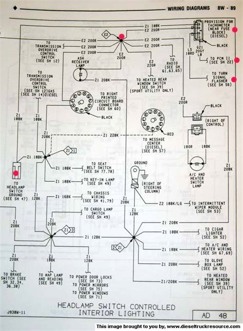 93 Dodge Truck Wiring Diagram