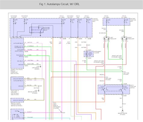 93 Sable Headlight Wiring Diagram