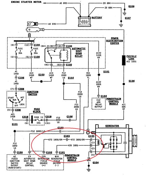 93 Wrangler Wiring Diagram