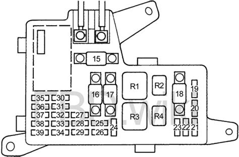 94 97 honda accord fuse box 