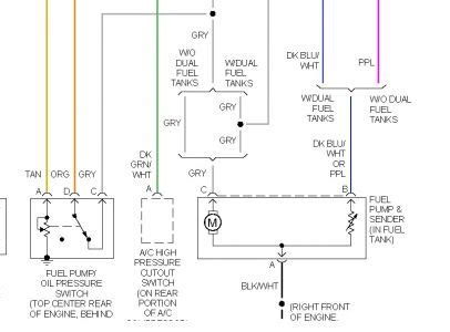 94 Chevy Pickup Fuel Pump Wiring Diagram