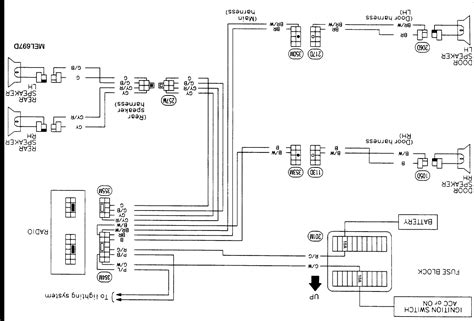 94 nissan truck stereo wiring 