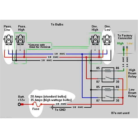 95 Ford Headlight Wiring Diagram