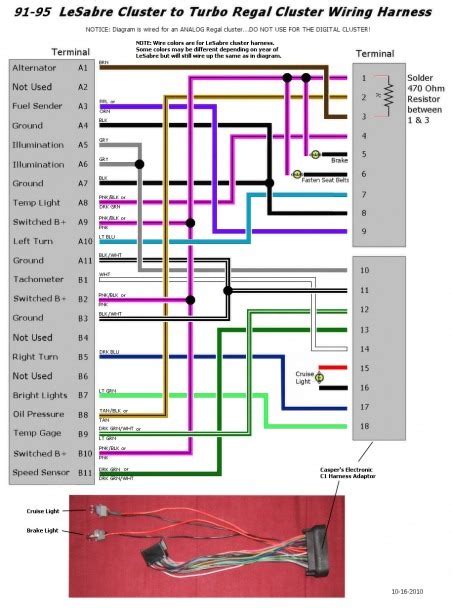 95 buick regal radio wiring diagram 