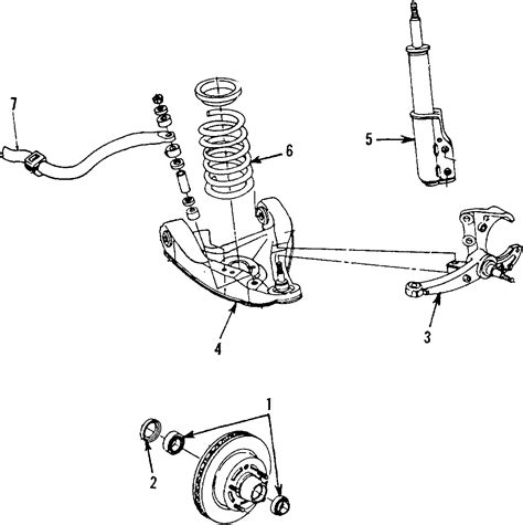 95 camaro suspension diagram labeled 