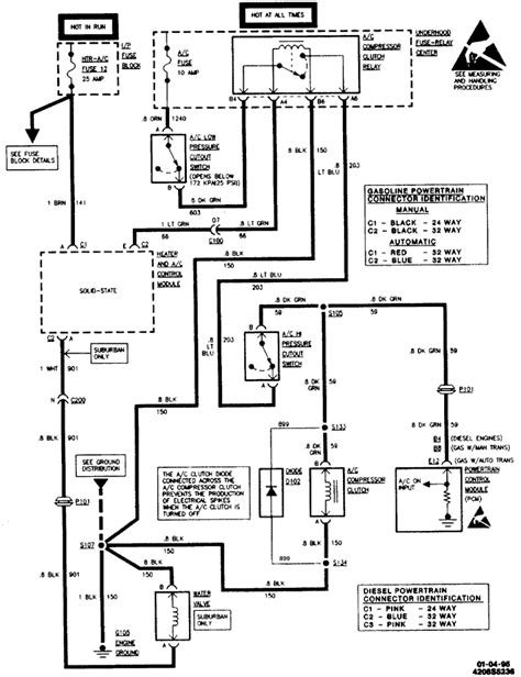 95 chevy silverado ac wiring diagram 