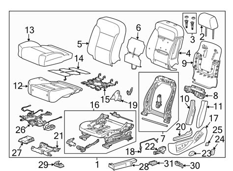 95 gmc sierra seat diagram 