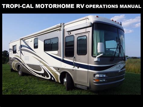 96 National Tropi Cal Motorhome Service Manual