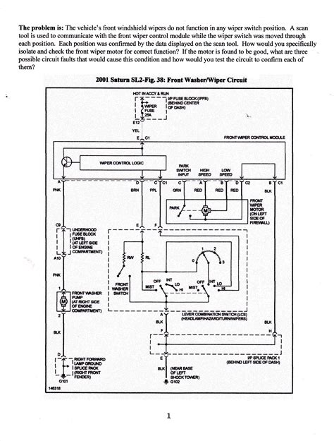 96 Saturn Sl Wiring Diagram