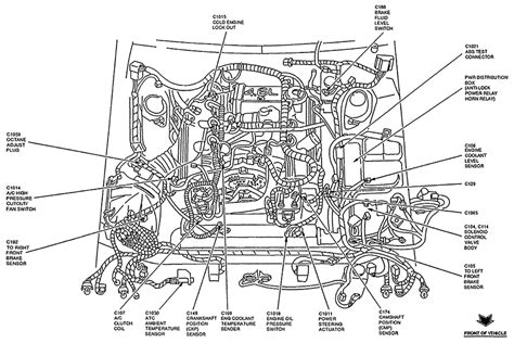 96 ford thunderbird starter wiring 
