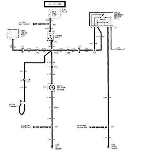 97 chevy 1500 brake light wiring diagram 