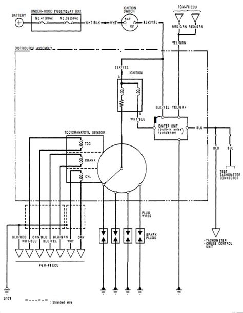 98 Honda Civic Distributor Wiring Diagram