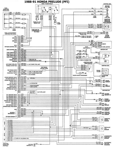 98 Honda Prelude Wiring Diagram