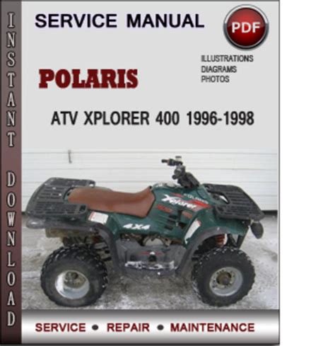 98 Polaris Xplorer 400 Service Manual