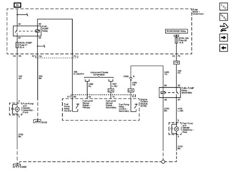 98 chevy silverado 1500 fuel pump wiring diagram 